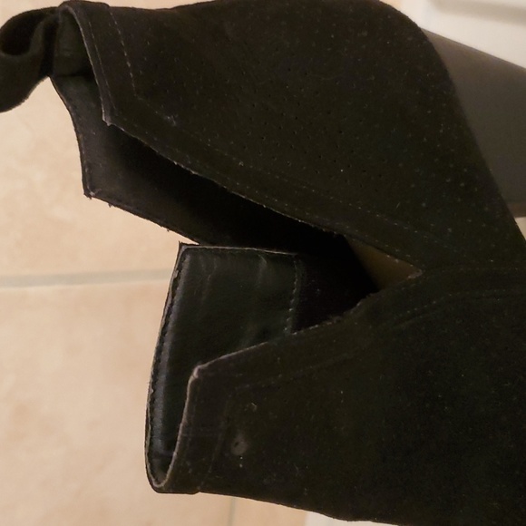 JustFab Women's Messina Black Ankle Boots Size 8.5 - Picture 4 of 8